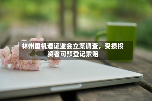 林州重机遭证监会立案调查，受损投资者可预登记索赔-第2张图片