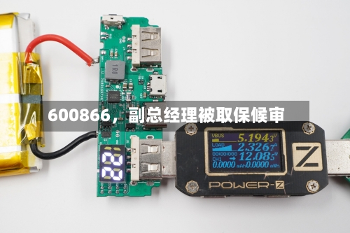 600866，副总经理被取保候审-第2张图片