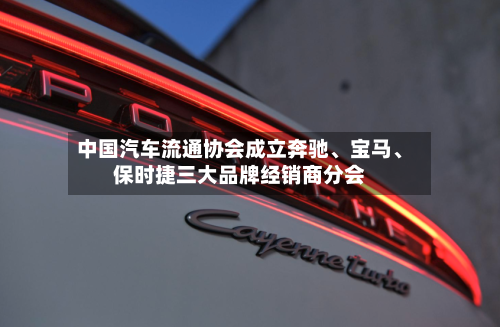 中国汽车流通协会成立奔驰、宝马	、保时捷三大品牌经销商分会-第2张图片
