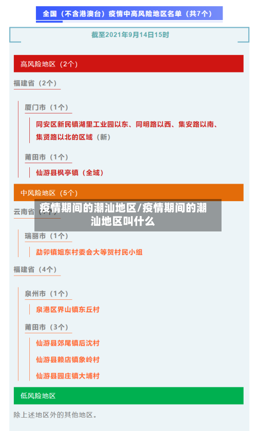 疫情期间的潮汕地区/疫情期间的潮汕地区叫什么-第2张图片