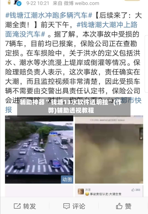 辅助神器“ 钱塘13水软件透明挂”(作弊)辅助透视教程