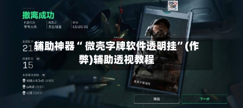 辅助神器“ 微壳字牌软件透明挂	”(作弊)辅助透视教程-第2张图片