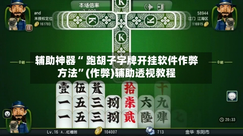 辅助神器“ 跑胡子字牌开挂软件作弊方法	”(作弊)辅助透视教程-第3张图片