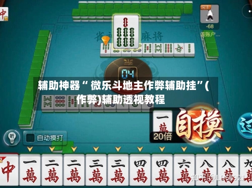 辅助神器“ 微乐斗地主作弊辅助挂”(作弊)辅助透视教程-第3张图片