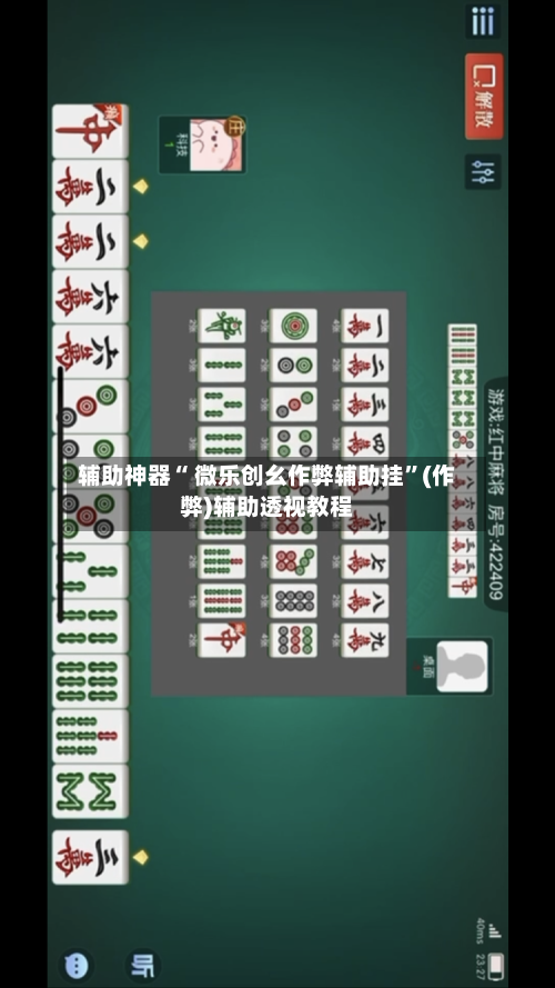 辅助神器“ 微乐创幺作弊辅助挂”(作弊)辅助透视教程