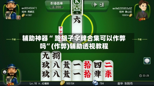 辅助神器“ 跑胡子字牌合集可以作弊吗”(作弊)辅助透视教程-第2张图片