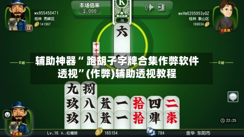辅助神器“ 跑胡子字牌合集作弊软件透视”(作弊)辅助透视教程-第2张图片