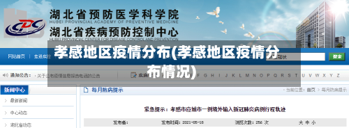 孝感地区疫情分布(孝感地区疫情分布情况)