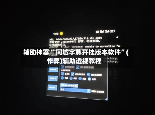辅助神器“ 同城字牌开挂版本软件”(作弊)辅助透视教程